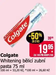 Teta Colgate whitening bělící zubní pasta nabídka