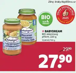 Rossmann Babydream bio zeleninový příkrm nabídka