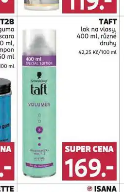Rossmann Taft lak na vlasy nabídka