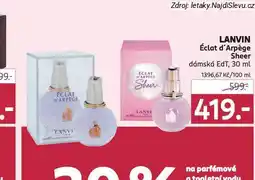 Rossmann Lanvin dámská edt nabídka