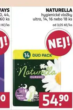 Rossmann Naturella dámské vložky nabídka