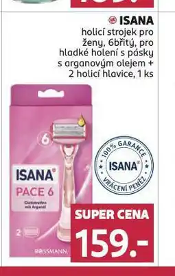 Rossmann Isana holicí strojek nabídka