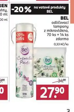 Rossmann Bel odličovací tampony nabídka