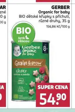Rossmann Gerber bio dětské křupky nabídka