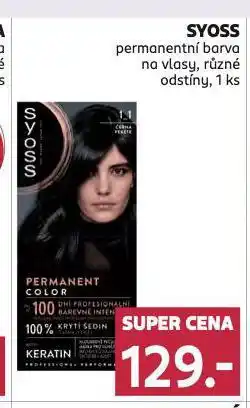 Rossmann Syoss barva na vlasy nabídka