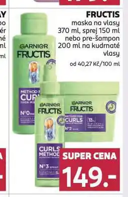 Rossmann Fructis maska na vlasy nabídka