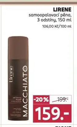 Rossmann Lirene samoopalovací pěna nabídka