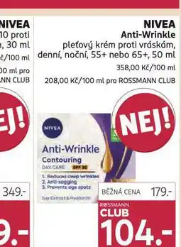 Rossmann Nivea krém nabídka