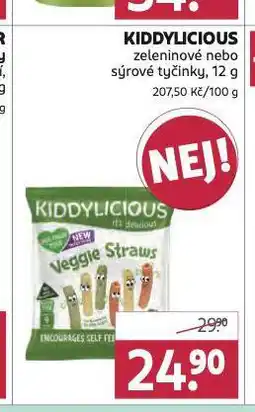 Rossmann Kiddylicious tyčinky nabídka