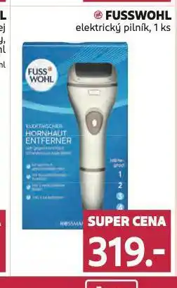 Rossmann Elektrický pilník nabídka