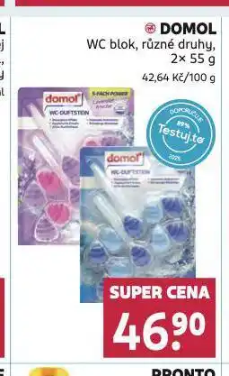 Rossmann Domol wc blok nabídka