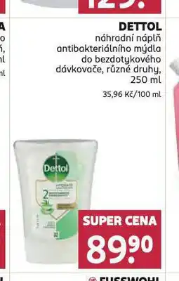 Rossmann Dettol antibakteriální mýdlo nabídka