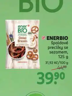 Rossmann Enerbio špaldové preclíky se sezamem nabídka