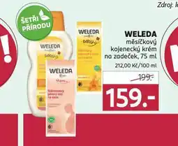 Rossmann Weleda měsíčkový kojenecký krém na zadeček nabídka