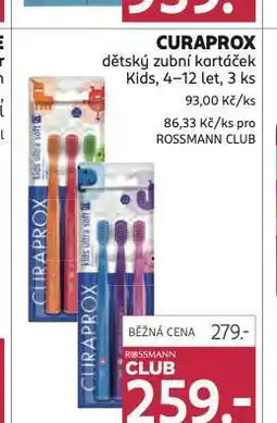 Rossmann Curaprox zubní kartáček nabídka