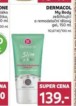 Rossmann Dermacol tělový gel nabídka