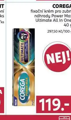 Rossmann Corega fixační krém nabídka