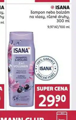 Rossmann Isana šampon nabídka