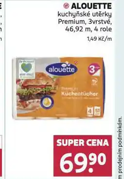 Rossmann Alouette kuchyňské utěrky nabídka