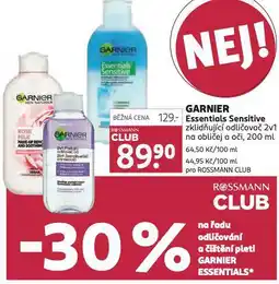 Rossmann Garnier odličovač nabídka