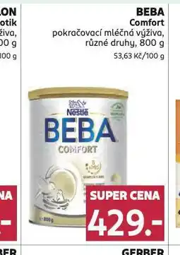 Rossmann Beba kojenecká výživa nabídka