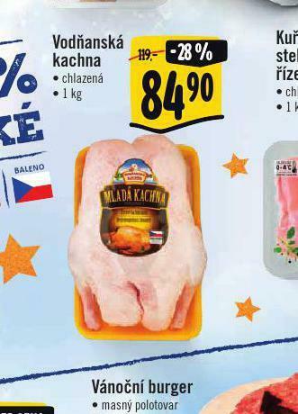 Albert Vodňanská kachna nabídka