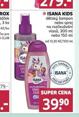 Rossmann Isana dětský šampon nabídka