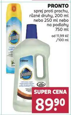 Rossmann Pronto sprej proti prachu na dřevo nabídka