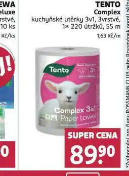 Rossmann Tento kuchyňské utěrky nabídka