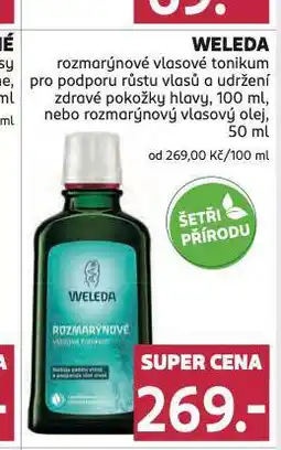 Rossmann Weleda vlasové tonikum nabídka