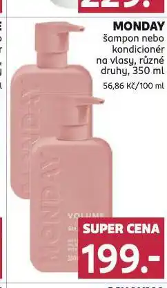 Rossmann Monday šampon nabídka