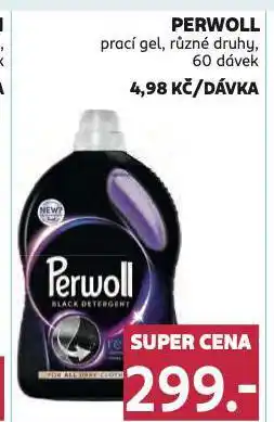 Rossmann Perwoll prací gel nabídka