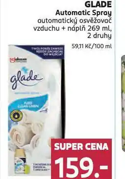 Rossmann Glade automatický osvěžovač vzduchu nabídka