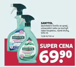 Rossmann Sanytol dezinfekce nabídka