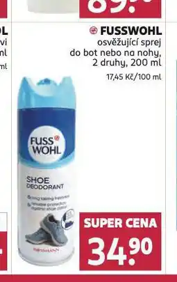 Rossmann Osvěžující sprej do bot nabídka