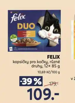 Rossmann Felix kapsičky pro kočky nabídka