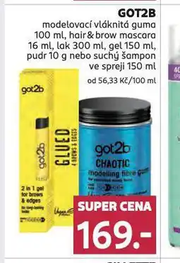 Rossmann Got2b modelovací guma nabídka