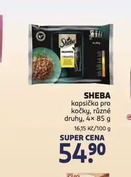 Rossmann Sheba kapsičky pro kočky nabídka