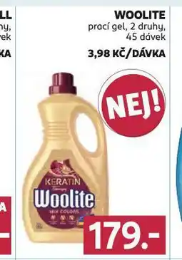 Rossmann Woolite prací gel nabídka