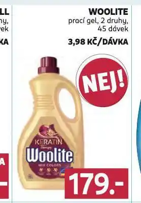 Rossmann Woolite prací gel nabídka