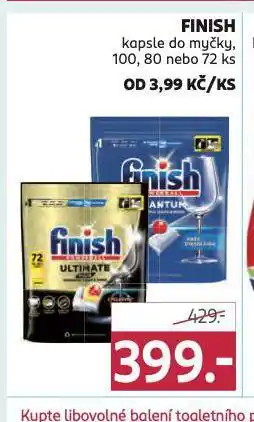 Rossmann Finish kapsle do myčky nabídka