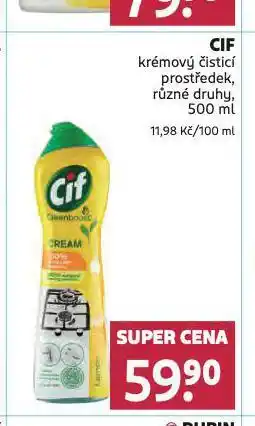Rossmann Cif krémový čisticí prostředek nabídka