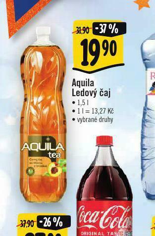 Albert Aquila ledový čaj nabídka