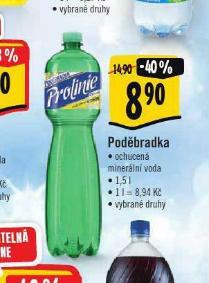 Albert Poděbradka ochucená nabídka