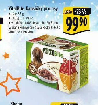 Albert Vitalbite kapsičky pro psy nabídka