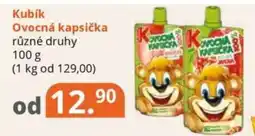 Potraviny CZ Kubík Ovocná kapsička nabídka