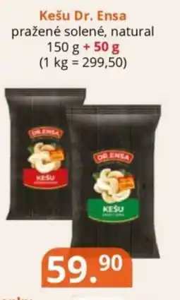 Potraviny CZ Kešu Dr. Ensa nabídka