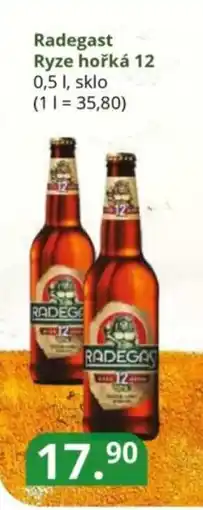 Potraviny CZ Radegast Ryze hořká 12 nabídka