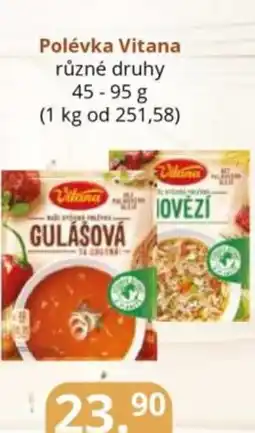 Potraviny CZ Polévka Vitana nabídka