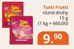 Potraviny CZ Tutti Frutti nabídka
